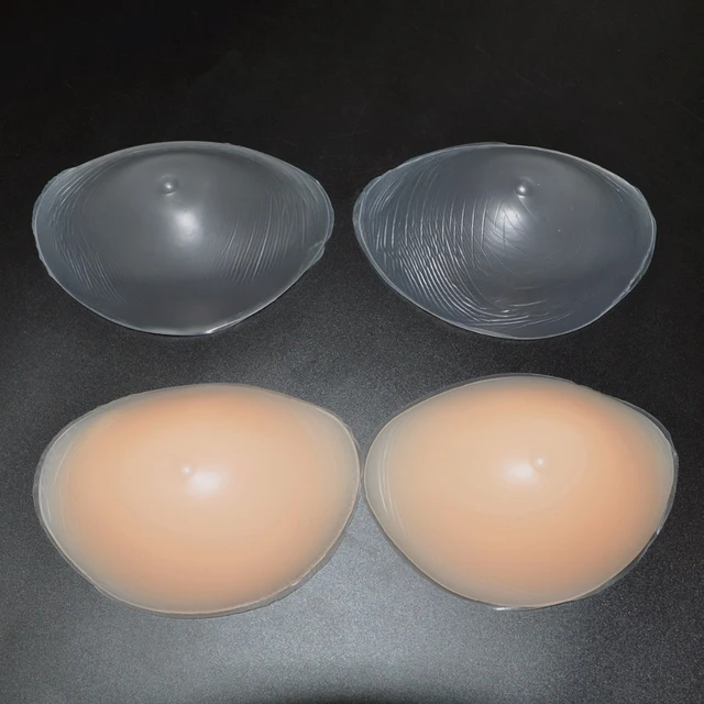 Women Silicone Bra Pads Push Up Bra Insert Transparent/Skin Silicone Breast  Enhancer Inserts For Dress