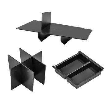 

Center Console Divider Tray and Center Console Insert Tray Armrest Box for Toyota Tacoma 2016 2017 2018 2019