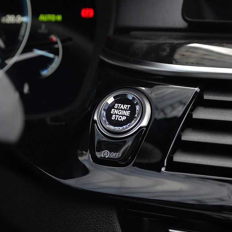 Горячая кнопка запуска двигателя автомобиля, один ключ, авто запчасти, модификация автомобиля, серебро X66