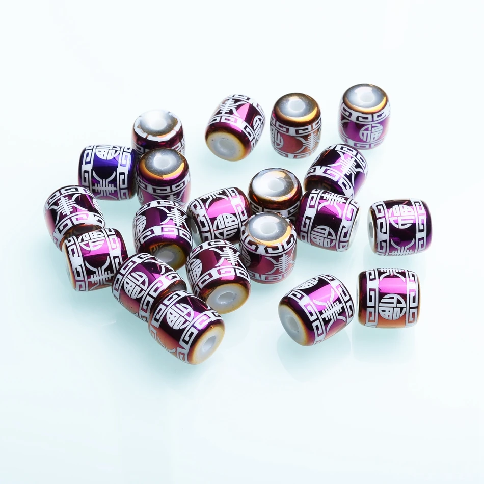 Новый дизайн бусины различные узоры стеклянные для изготовления ювелирных