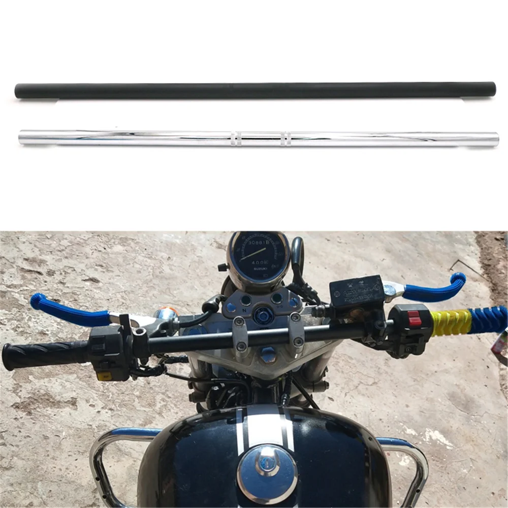 Universal Motorcycle Handlebar 22mm Retro Motorbike Straight Handle Bar