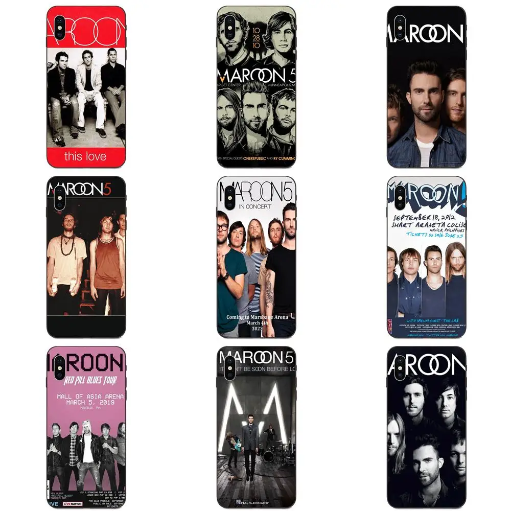 Мягкий термополиуретановый Чехол для мобильного телефона чехол Maroon 5 M5 Galaxy A10S A20S