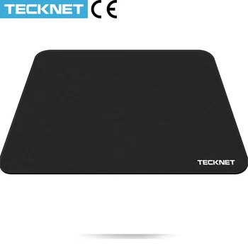 TeckNet L Size Mouse Pad Mat 32x25cm Home Office Computer Mat Non-Slip Rubber Base Double Stitched Mouse Mat for Logitech Xiaomi desk feet cover noise avoiding non slip mat furnishing non slip mat thicken protecting pad self adhesive for home office