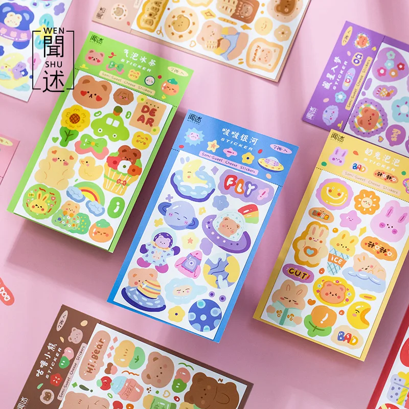 Cute Korean Sticker Sheet 2 Paper & Party Supplies