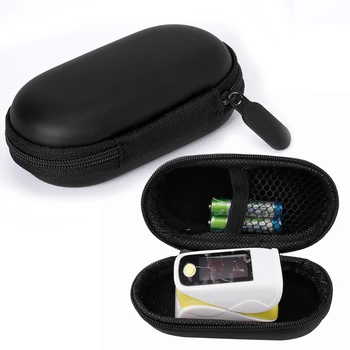 

Eva Travel Oximeter Protecive Case Bag Waterproof For Fingertip Pulse Oximeterhealth Care Tool Portable Zipper Carry Pouch Box