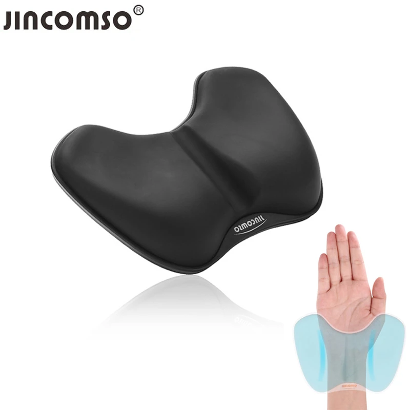 Jincomso alfombrilla de ratón reposamuñecas para Gaming, almohadilla de Gel  de silicona 3D, soporte ergonómico saludable para teclado y  oficina|Alfombrillas de ratón| - AliExpress