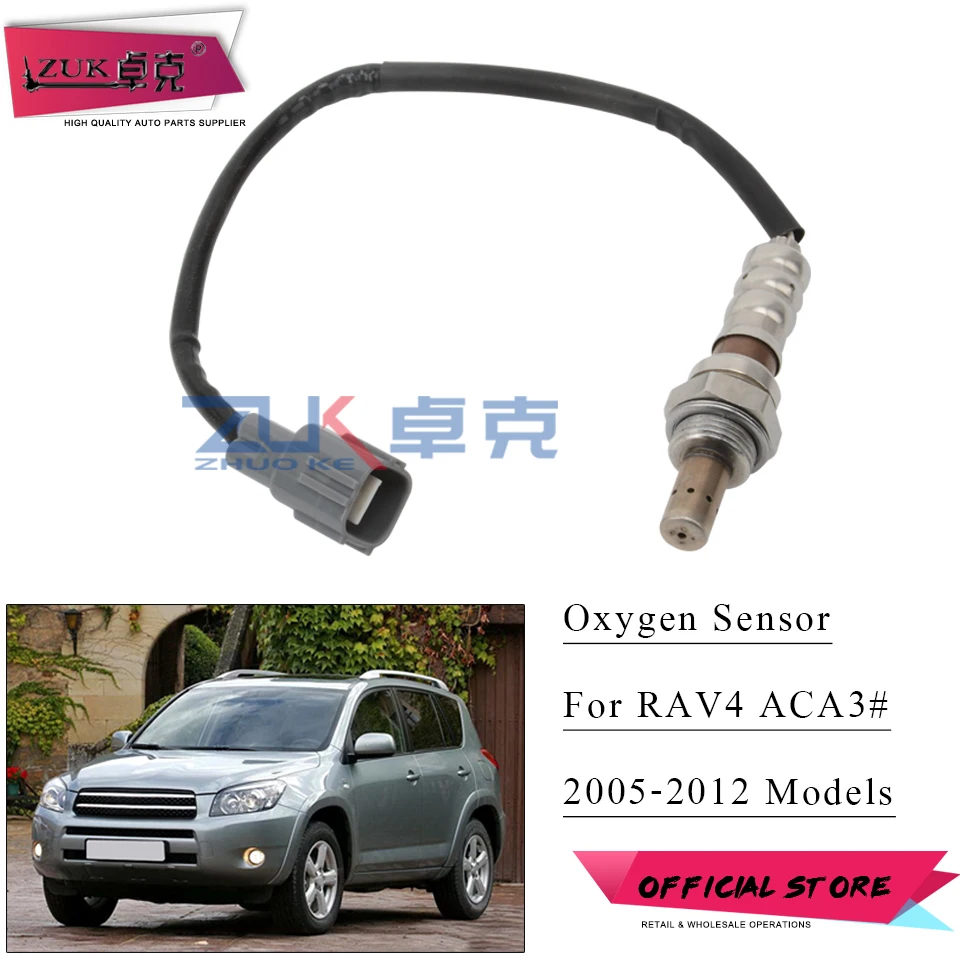 ZUK сзади Лямбда-зонд Сенсор OEM: 89465-42170 для Toyota RAV4 2005 2006 2007 2008 2009 2010 2011 2012 ACA3# высококачественный кислородный Сенсор