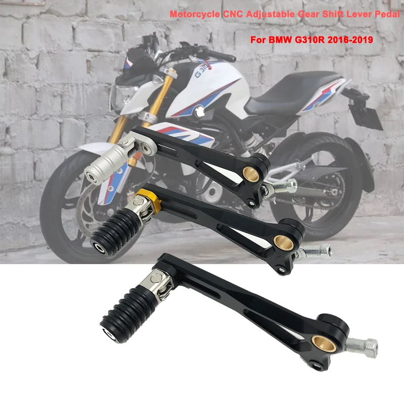 Алюминиевый Регулируемый складной рычаг переключения передач с ЧПУ для BMW G310R G310 R