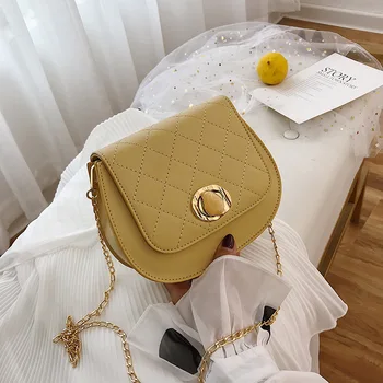 

Bao Yangqi women's bag 2020 new Korean fashion wild messenger small bag chain bag shoulder bag women leather handbags