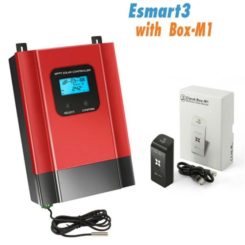 Контроллер заряда солнечной батареи Esmart3 MPPT 40 А 60 макс. 150 в вход PV 12 В 24 48