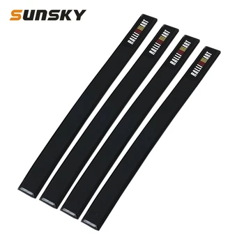 

Universal Car Bumper Protector Guards 4 PCS Car Body Protection Strip Kit Car Body 4 Corner Protector Strips
