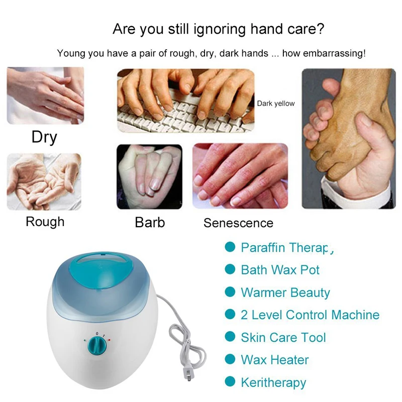 Heated Mitts Electrical Booties and Glove For Paraffin Wax SPA Treatment for Hand Foot Care
