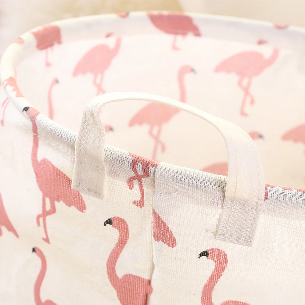 Тканевый мешок для хранения PE покрытие для мелочей принимающее бочонок дедрум ведро для хранения хлопок белье Многофункциональный офис водонепроницаемый