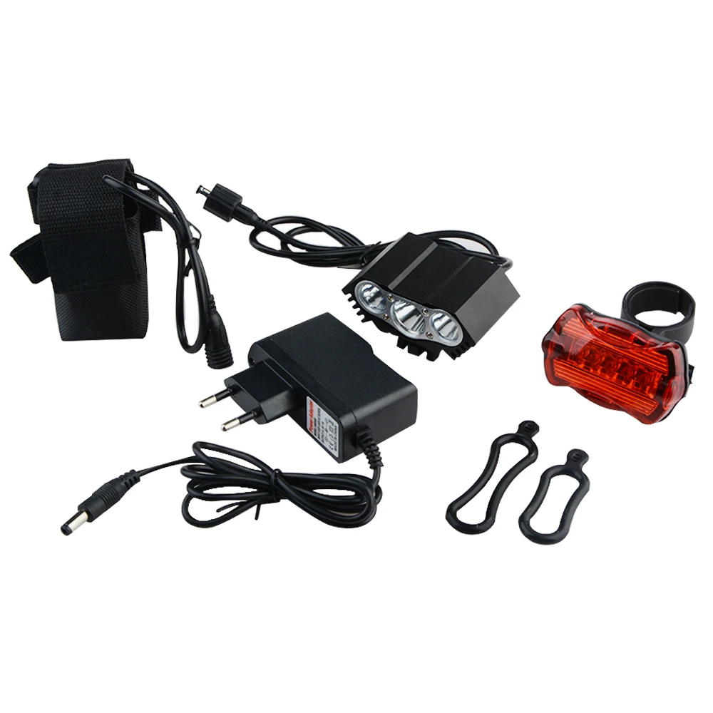 8000LM T6 XML LED Bicycle Lamp Headlight Bike Light MTB Light Lamp LED Flashlight Lantern