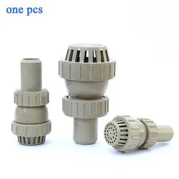 

1pc foot valve for pipeline water pump welding chemical industry pvc pump foot Bottom valve strainer DN25/32/40/50/65/80/100