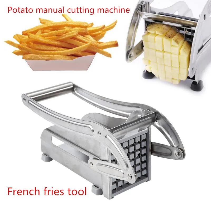 Stainless Steel Potato Slicer Potato Cutter French Fries Cutter Machine  Kitchen Manual Vegetable Cutter Kitchen Tools - AliExpress