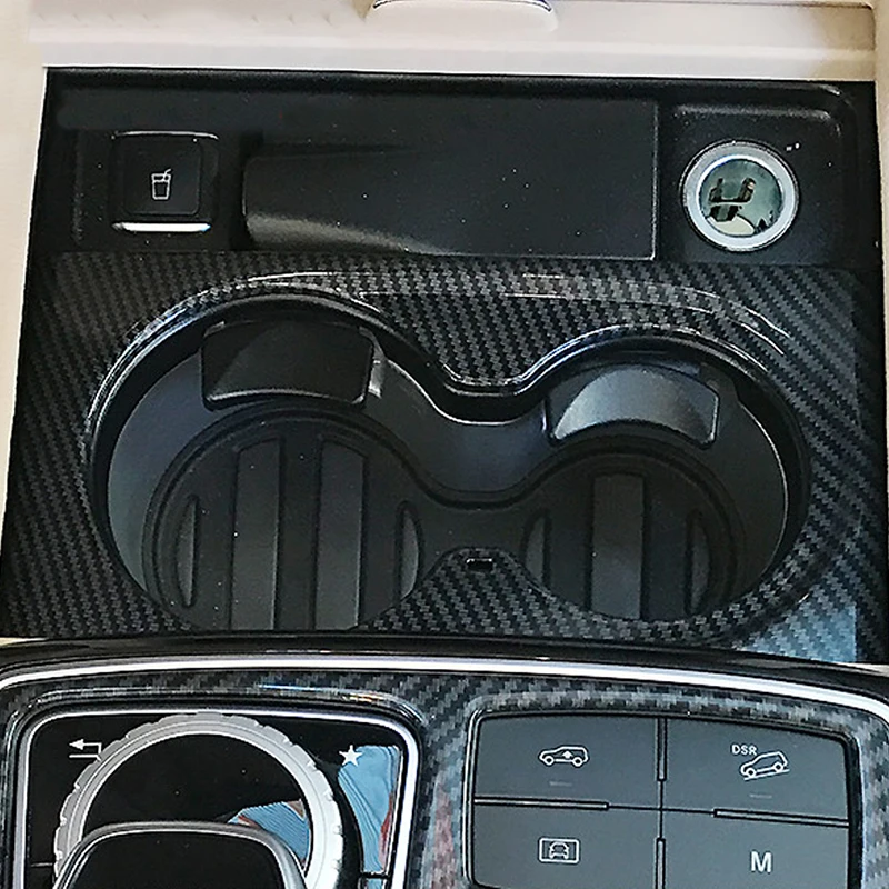 Gelinsi для Mercedes Benz GLE ML GL GLS авто передний держатель чашки напитков рамка накладка