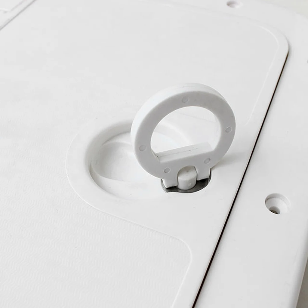   Marine Deck Plate Inspection Hatch Plastic Access Boat RV 375x280mm