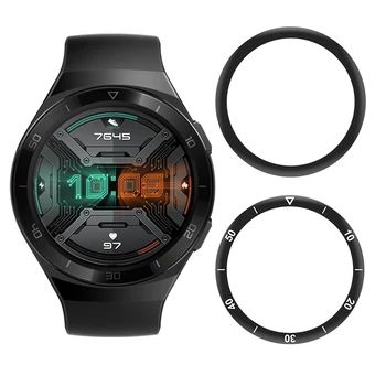 

3D Curved Edge Soft Fibre Glass Protective Film Cover For Huawei Watch GT 2e/GT2 E Smartwatch Full Screen Protector 46mm Case
