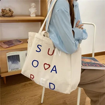 

2020 Leisure Canvas Bag Cute Bags Printed Shoulder Bag Fashion Handbags ladies hand bags