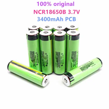 

100% Original 18650 battery 3.7v PCB battery For NCR18650B 3400mAh 3.7V Li-ion Rechargeable battery PCB Protected+Free Shopping