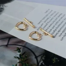 

14K gold bag color protection accessories love IQ buckle bracelet buckle ot buckle 12mm connector DIY jewelry buckle