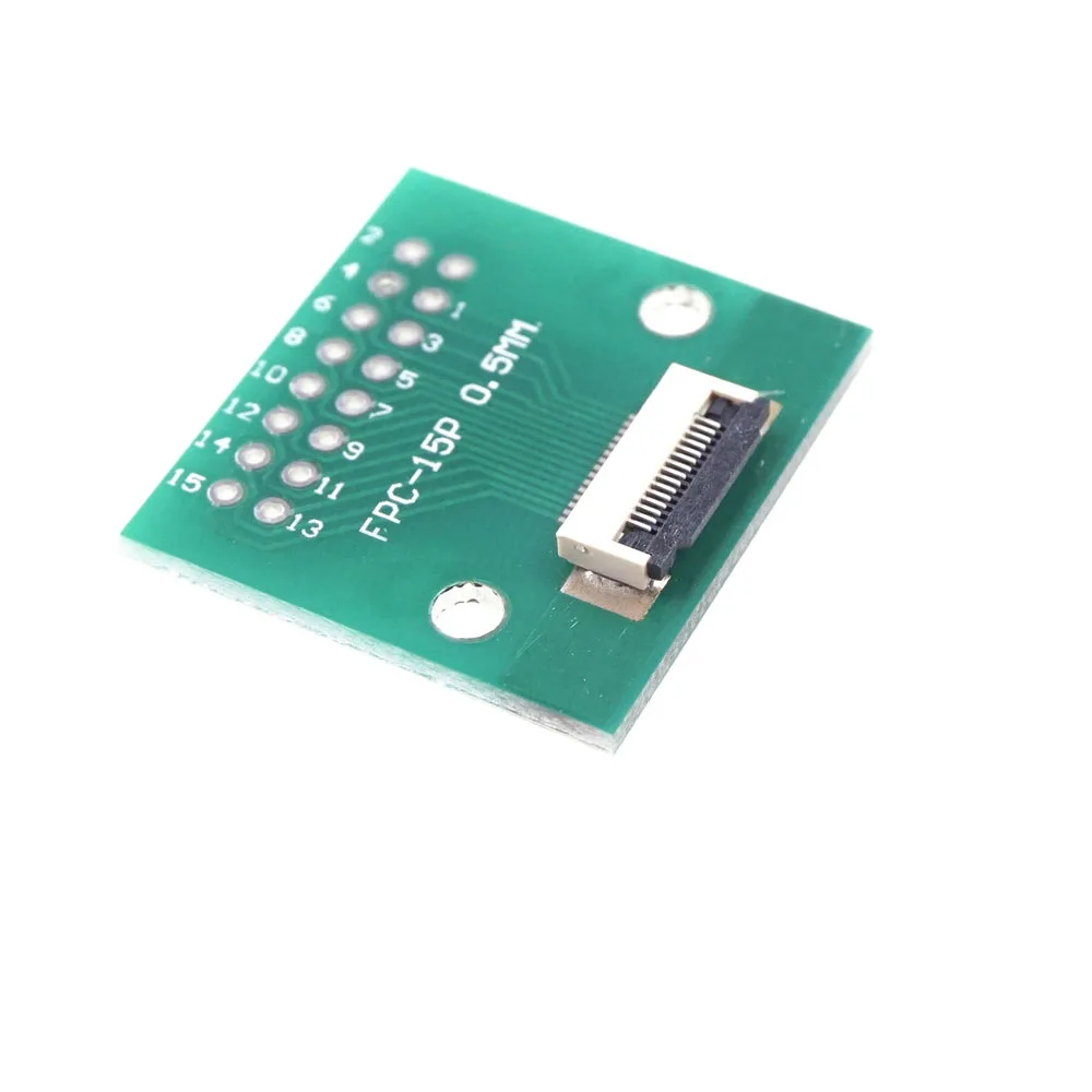 1 шт. FPC FFC кабель 4 6 8 10 12 15 20 24 30 40 50 60 PIN 0 5 мм PCB адаптер до 2 54 дюймовый шаг через