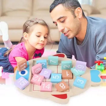 

Baby Montessori Toys Improving Practical Ability Safety and Non-toxicity Teaching Aids Mathematical Knowledge Number Collocation