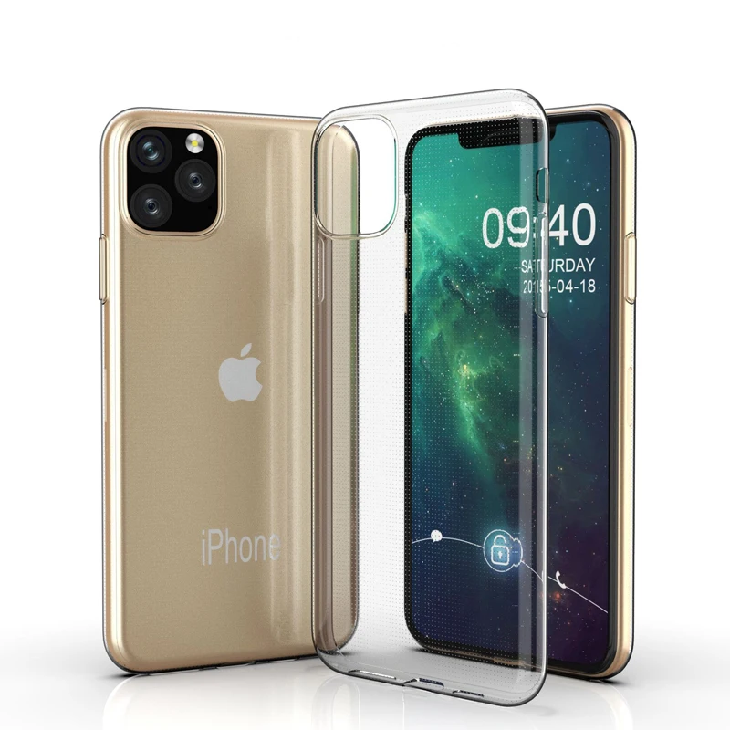 

for iphone 11 Pro Max Case Slim TPU Soft Cover For iphone 11 Casing iphone11 Pro Protective Shell Phone Cases