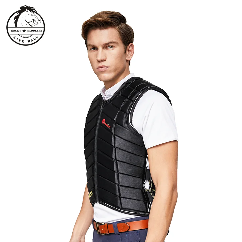 Cavassion Protective vest Thickened equestrian armor Equestrian riding safety body protector horse riding vest equestrian body 2