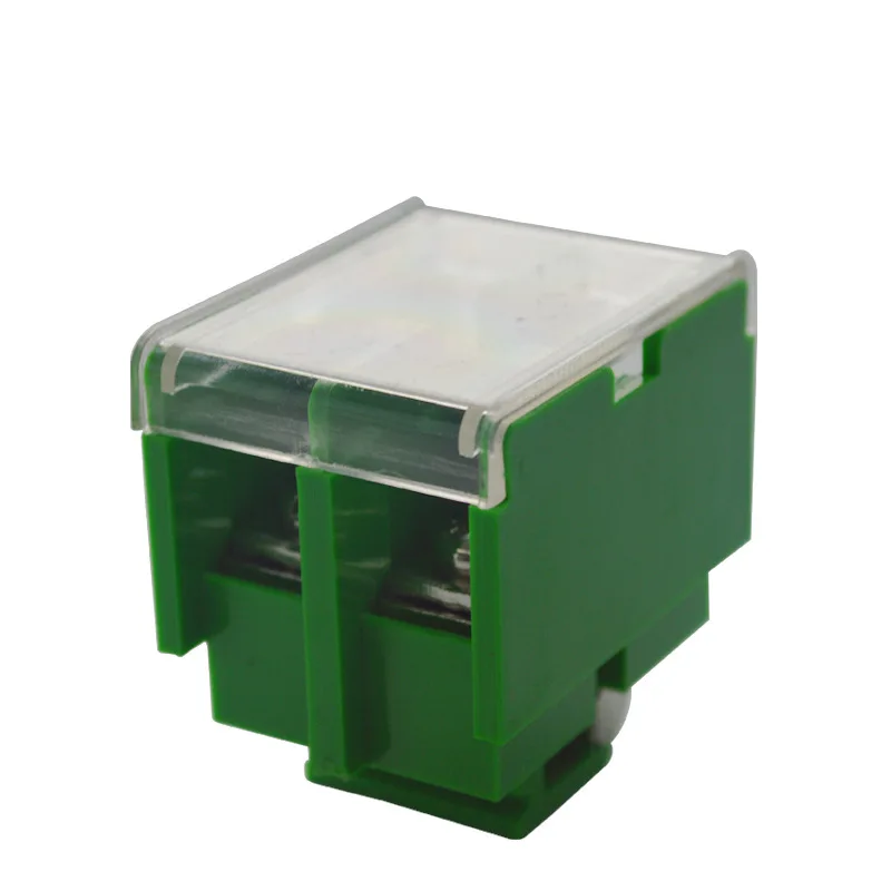 

CombinationTerminal Block Type Flame Retardant JF5-10-2 Green Square Terminal Block 2 Copper Core Closed
