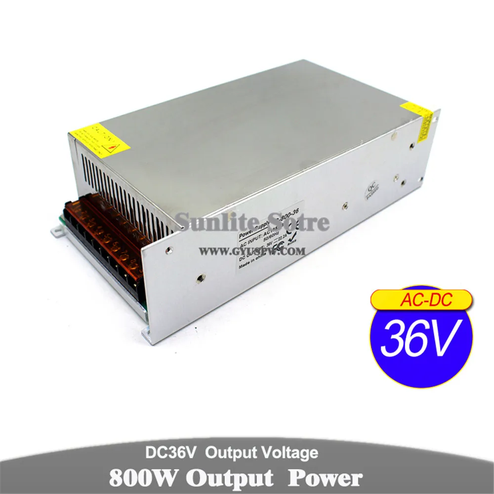 Трансформаторы DC12V DC18V DC4V DC30V DC36V DC42V DC48V DC60V 800W Питание для Светодиодный свет CCTV фрезерный станок с чпу шаговый двигатель