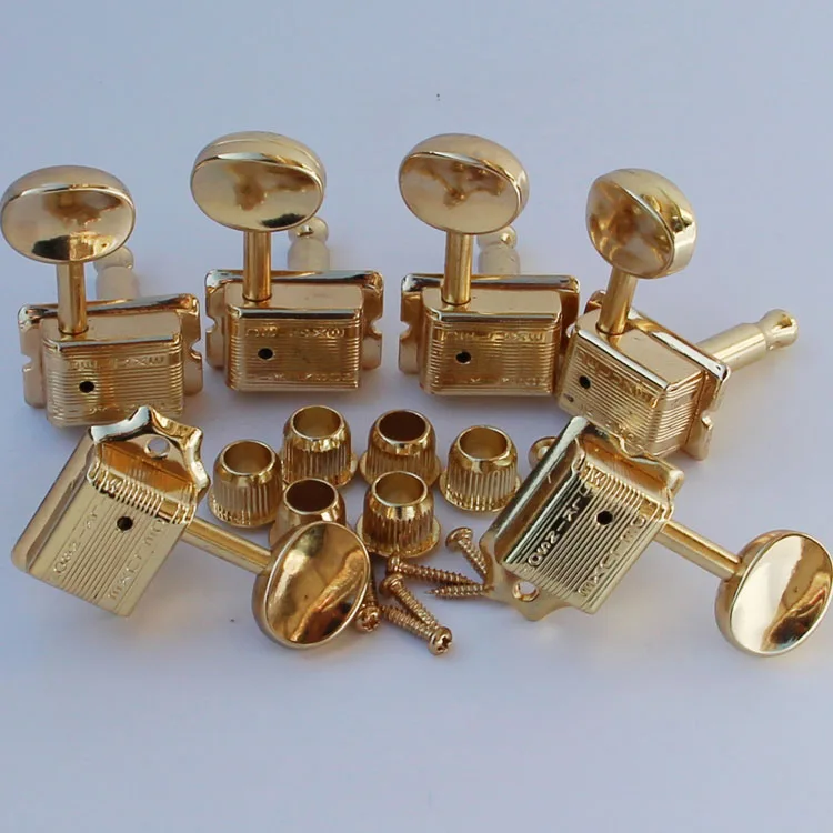 Wilkinson Deluxe Vitage Machine Head 6 Inline Gold New Guitar Parts