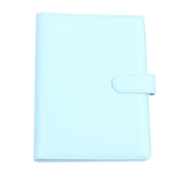 

A5 Weekly Monthly Planner Diary Classic Loose-Leaf-Ring-Binder Notebook Cover, Blue