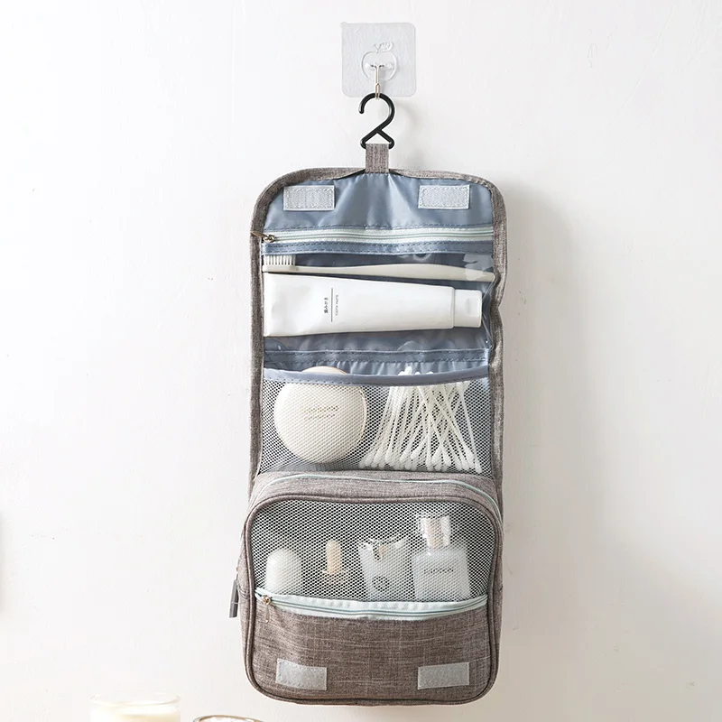 

LIYIMENG Travel Portable Makeup Organizer Female Cosmetic Storage Bag Men's Business Large Capacity Wash Bag Storage Box