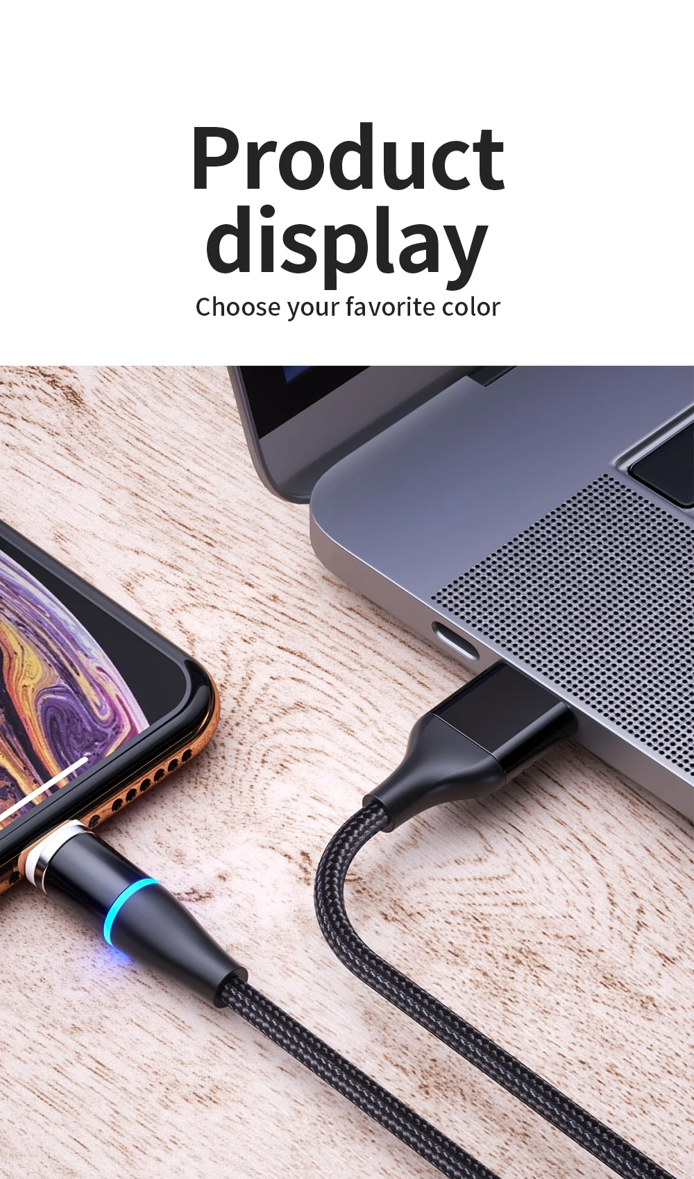 Магнитный Micro USB кабель TEAEGG 3А для iPhone, Android, мобильных телефонов, быстрая зарядка, кабель usb type C, шнур зарядного устройства, свежий