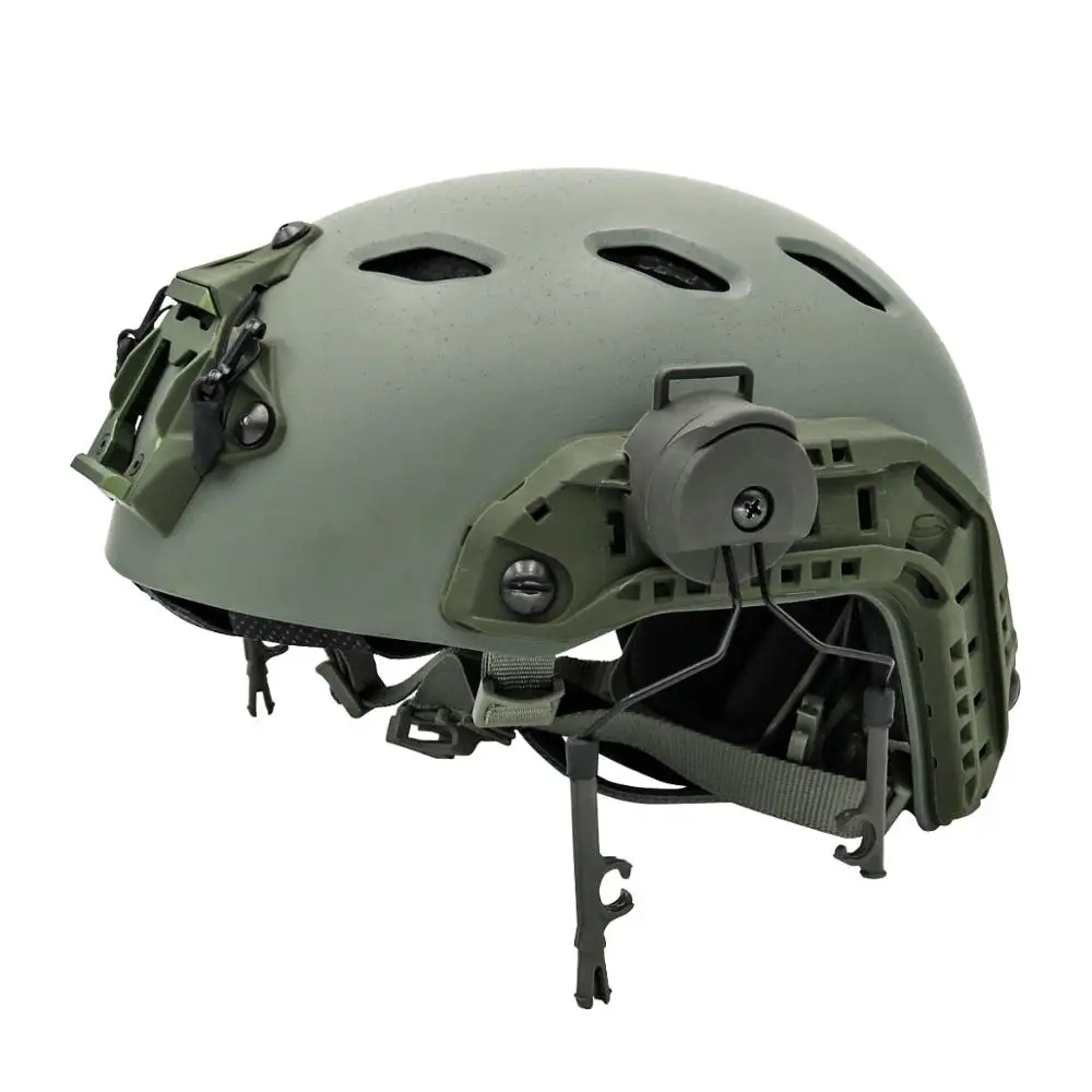 Tactical helmet headset stand Fast Ops Core helmet ARC track headset adapter COMTAC bracket for tactical headset comtac i ii iii