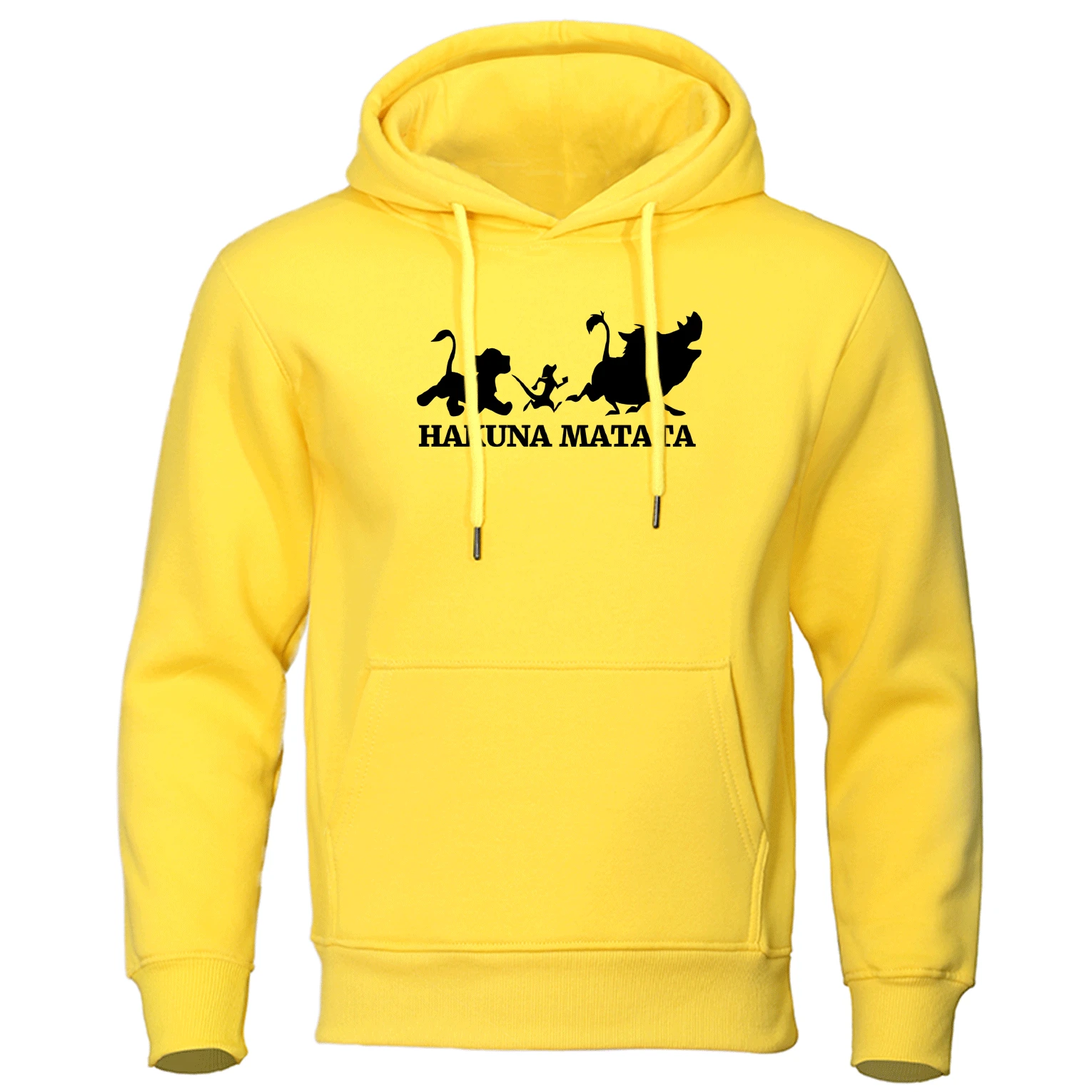 

The Lion King Pullover Cartoon Anime Hoodies Men Sweatshirt HAKUNA MATATA Print Tracksuit Casual Streetwear Mens Brand Clothing