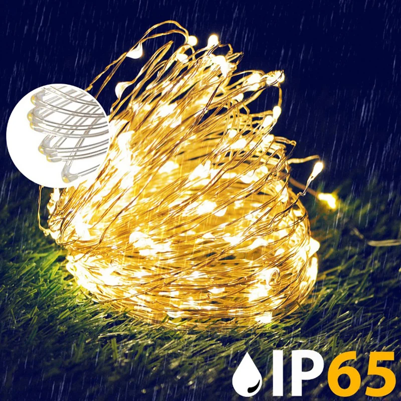 Led Solar Wine Bottle Lights String Garland DIY Christmas String Lights Halloween Wedding Party Decoracion (7)