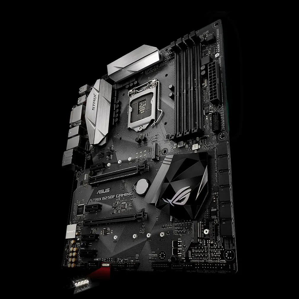 

ROG STRIX B250F GAMING B250 Desktop Motherboard LGA 1151 I7 I5 I3 14nm 4*DDR4 Support 64G 6*SATA3 2*M.2 For Gaming Lovers