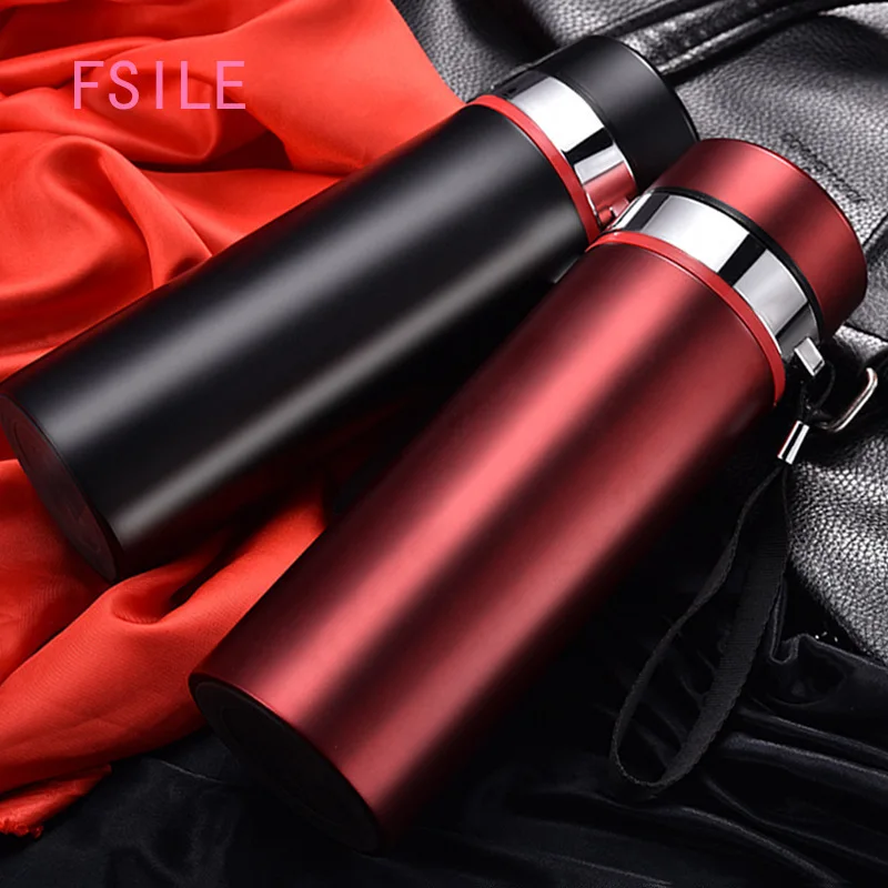 

Explosion Style Creative Personality Portable Water Glass Vacuum Stainless Steel Vacuum Mug Portable Leak-proof Business Mug