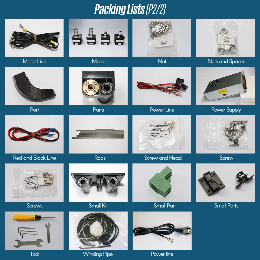 buy 3D Printer DIY Kit High Precision Quick Self Assembly with Acrylic Frame Heated Bed Build Volume 220 * 220 * 240mm