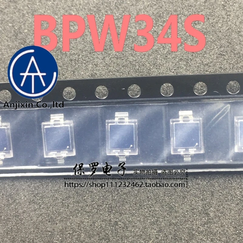 

10pcs 100% orginal and new BPW34 BPW34S Silicon Photocell Photodiode 850nm SMD in stock