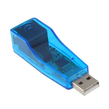 

USB 2.0 To LAN RJ45 Ethernet 10/100Mbps Networks Card Adapter For Win8 PC Support 4 End Points Laptop Accessories