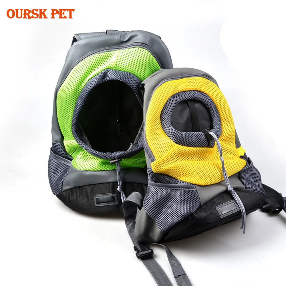 Outdoor Pet Dog Carrier Bag Pet Dog Front Bag New Out Double Shoulder Portable Travel Backpack Mesh Cat Backpack