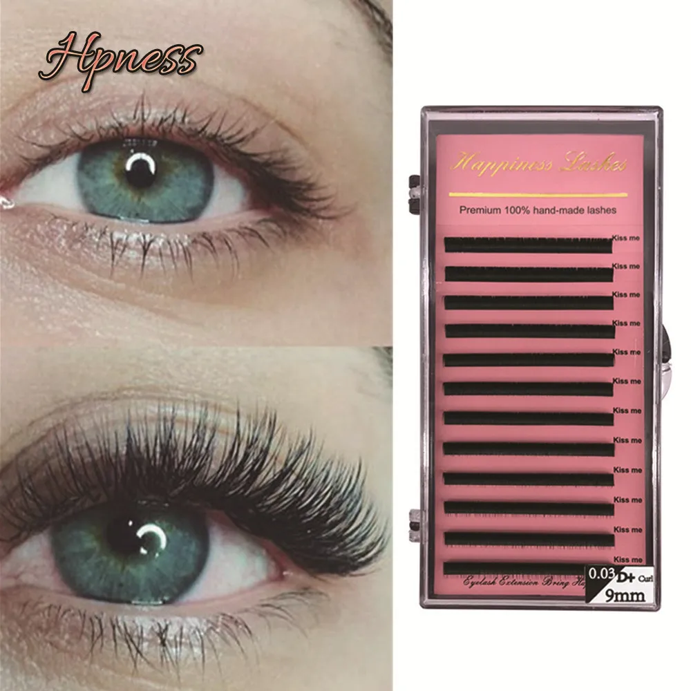 

Eye Lashes Extension Eyelashes Silk Mink Lashes Korea Volume Lashes Deep Matt Natural Looking Easy to Use HPNESS
