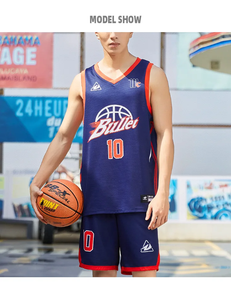 Conjunto de uniforme baloncesto para hombre, ropa deportiva transpirable de rápido, diseño propio|Camisetas de - AliExpress