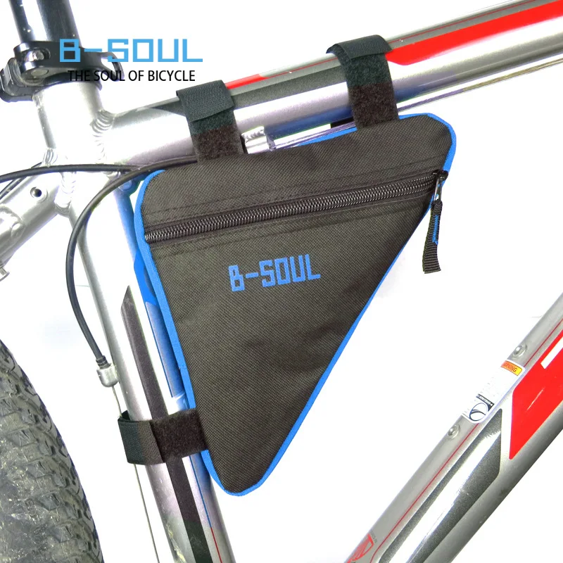 Треугольная велосипедная Сумка B SOUL 1 л сумка на раму дорожного велосипеда