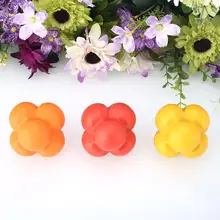 Многоцветная подвижность Reflex Reaction Ball силиконовый шарик тренировочный фитнес-мячи скорость софтбол