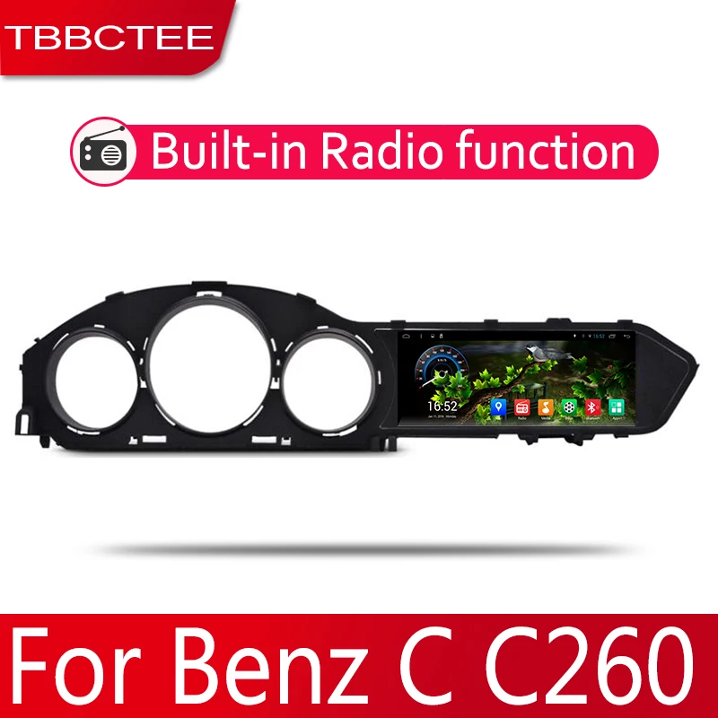 Perfect 2din Car multimedia Android Autoradio Car Radio GPS player For Mercedes Benz C Class C260 2011~2014 Bluetooth Mirror link Navi 3